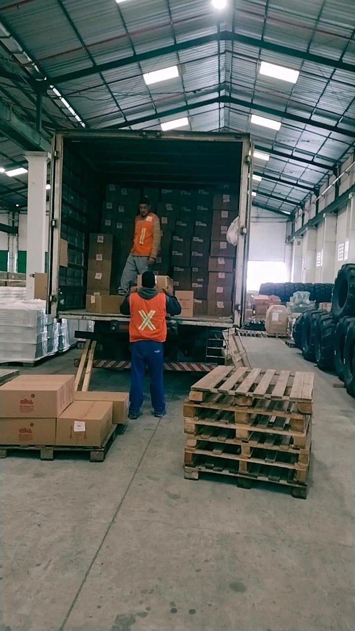 Caminhão Iveco da frota Maori Transportes